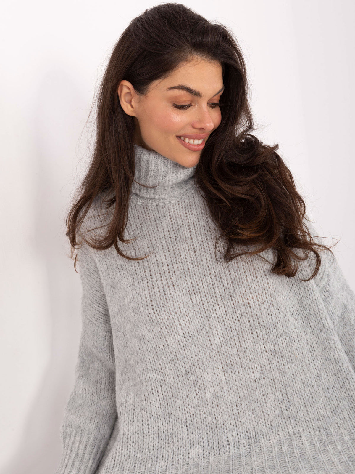 MELFIA  – Eleganter Rollkragenpullover aus Wolle