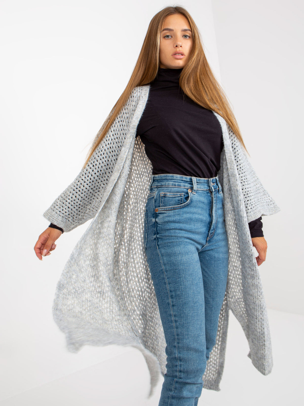 MELFIA® Langer Oversize-Cardigan