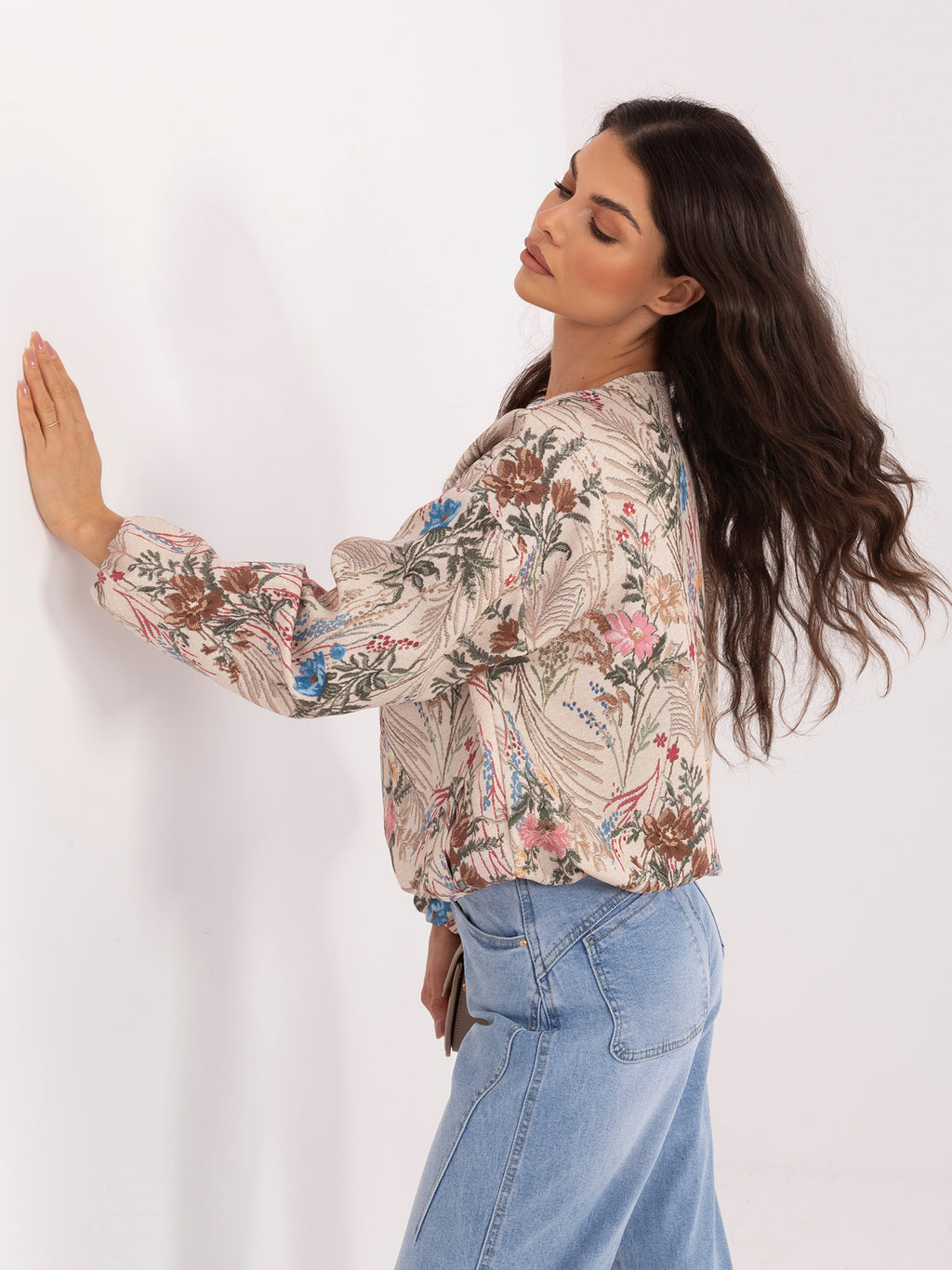 MELFIA Floral Bomber Jacket