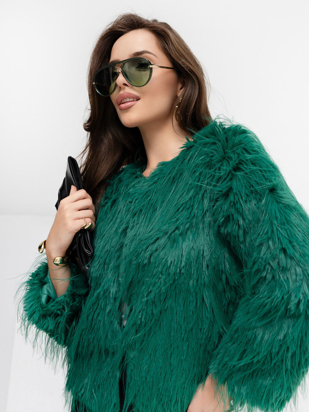 MELFIA NORA -Pelzjacke mit Futter