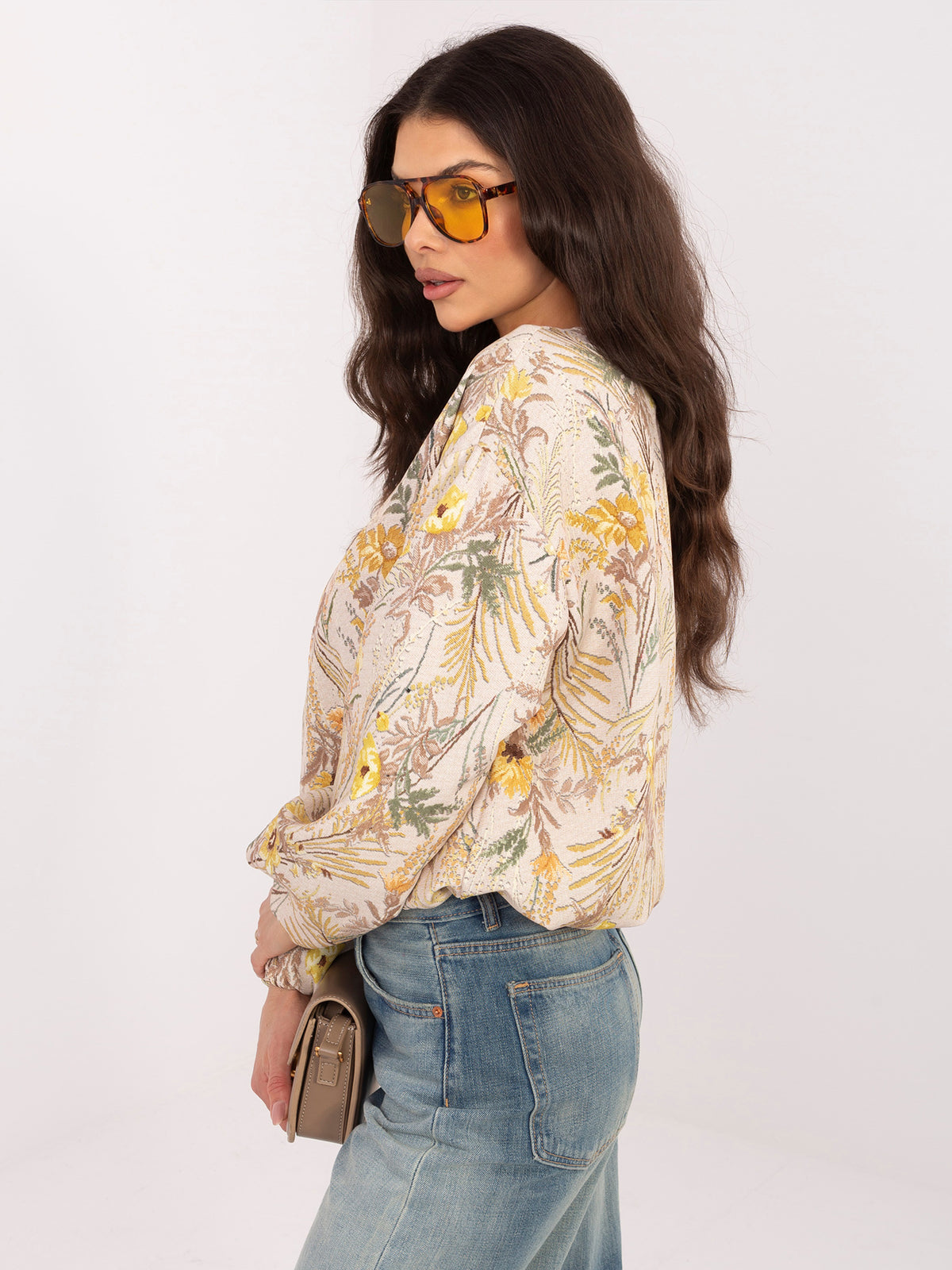 MELFIA Floral Bomber Jacket